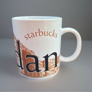 Starbucks CityMug Collector Series "Jordan" Mug Made By Rastal